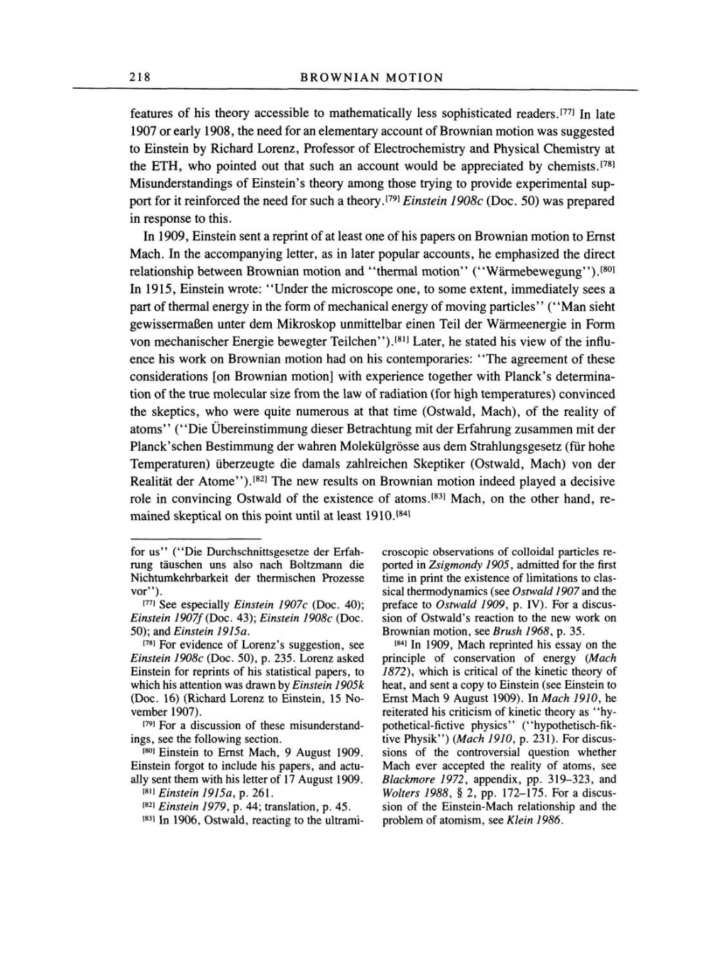 Volume 2: The Swiss Years: Writings, 1900-1909 page 218