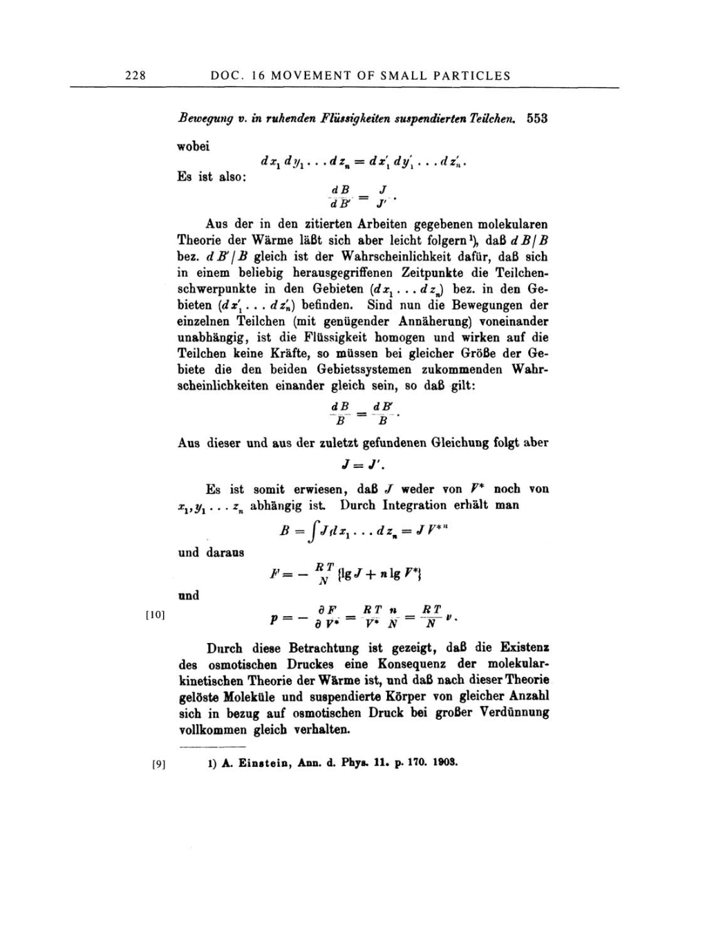 Volume 2: The Swiss Years: Writings, 1900-1909 page 228