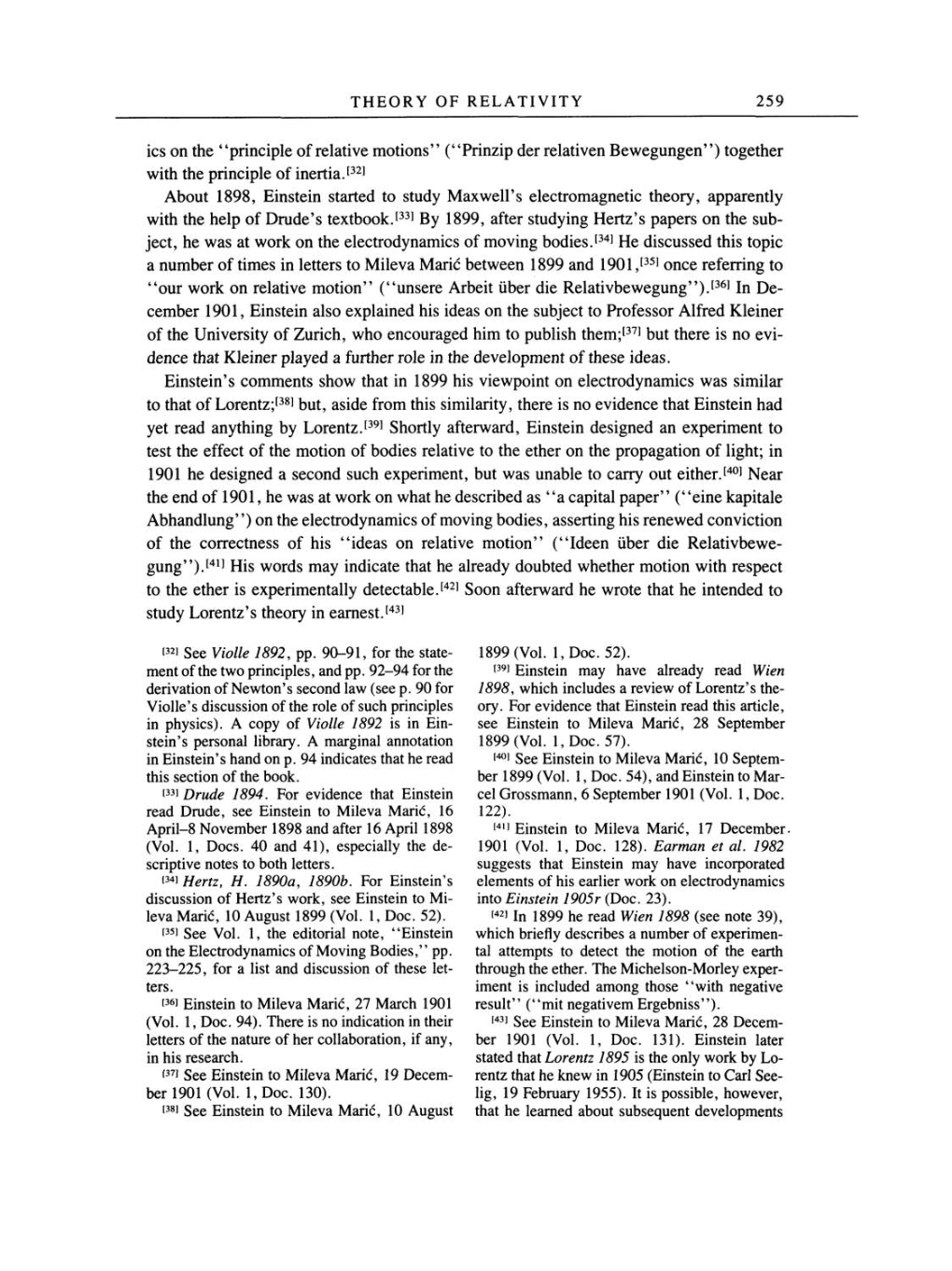 Volume 2: The Swiss Years: Writings, 1900-1909 page 259