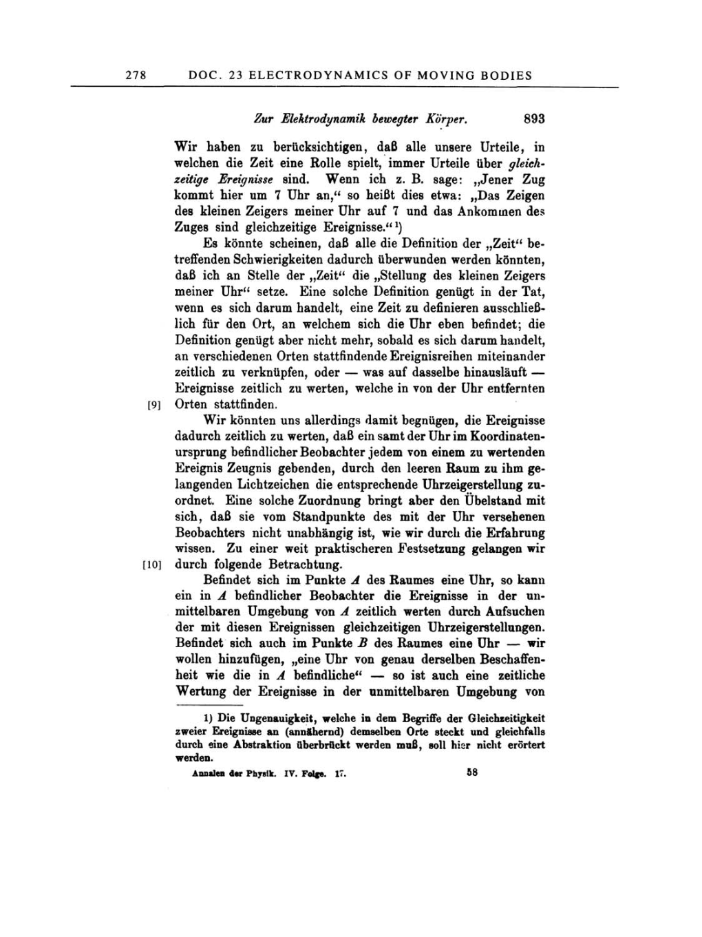Volume 2: The Swiss Years: Writings, 1900-1909 page 278
