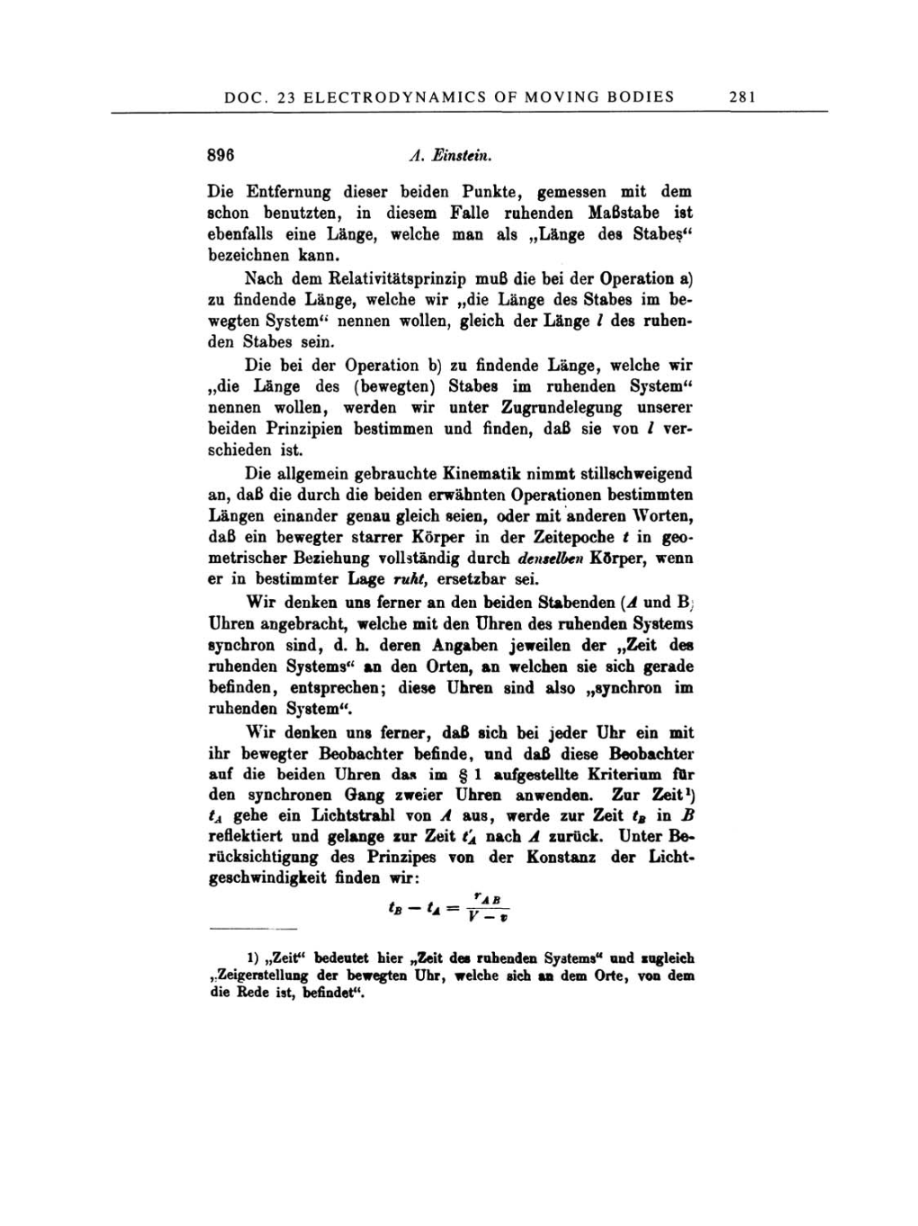 Volume 2: The Swiss Years: Writings, 1900-1909 page 281