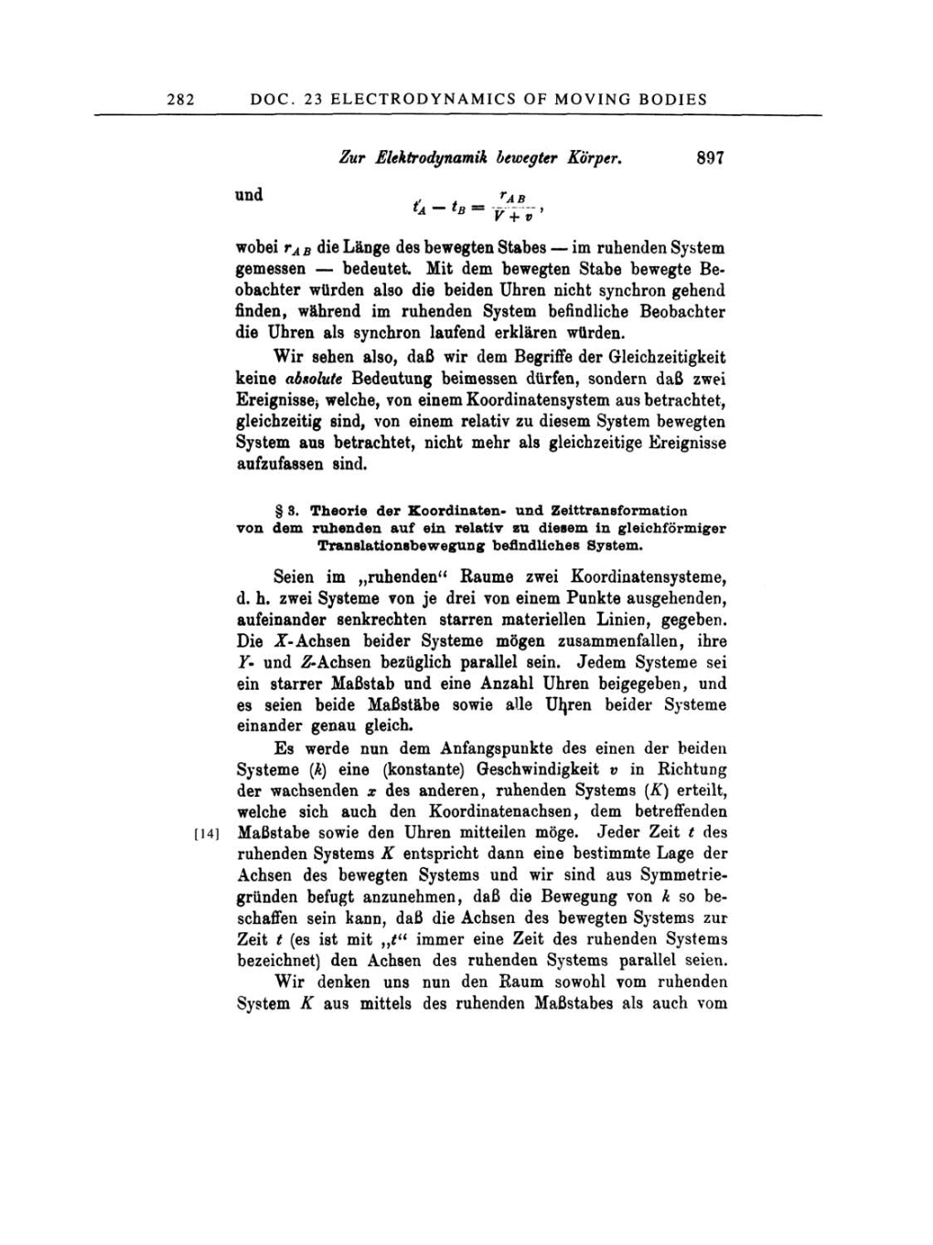 Volume 2: The Swiss Years: Writings, 1900-1909 page 282