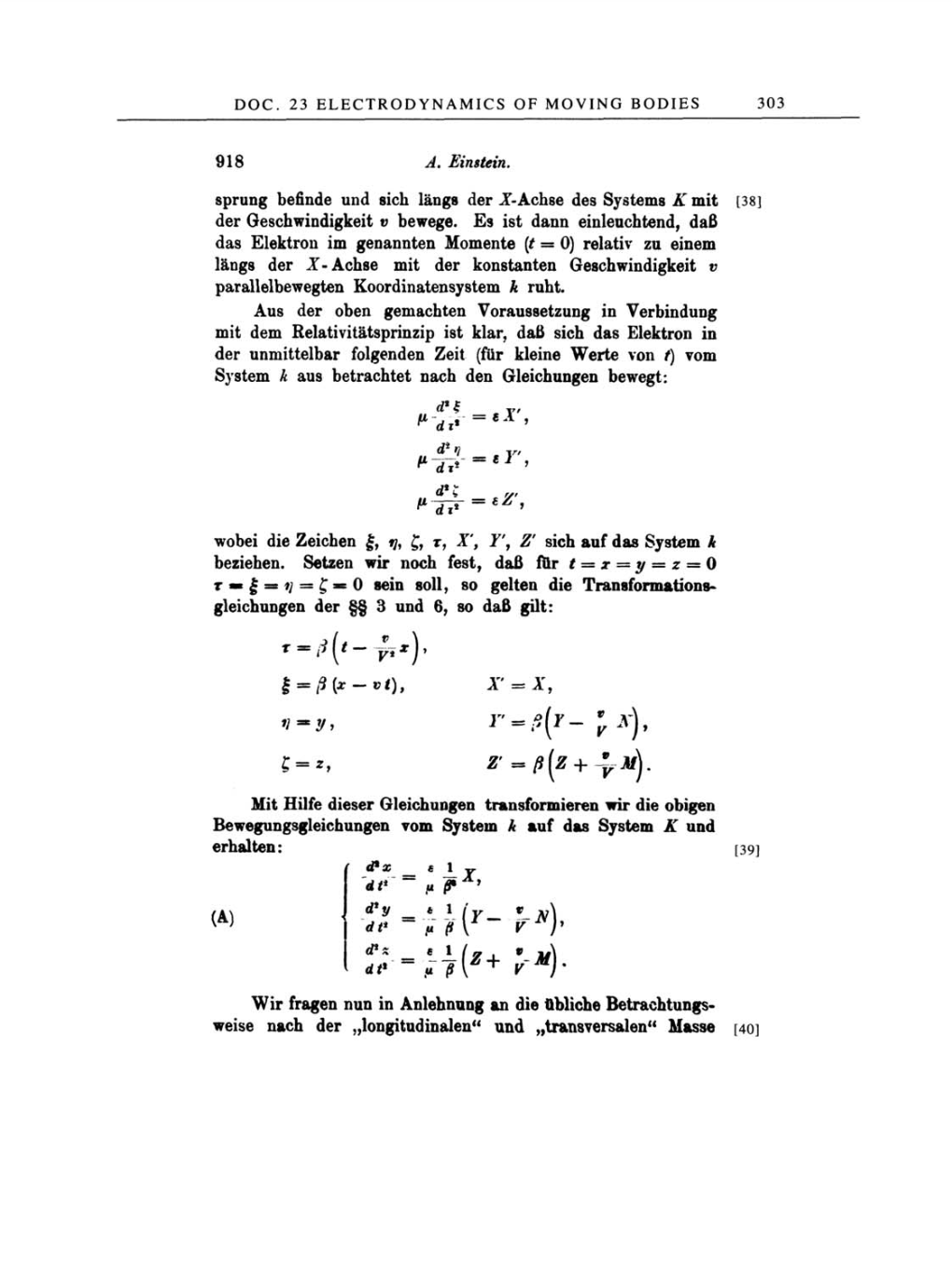 Volume 2: The Swiss Years: Writings, 1900-1909 page 303