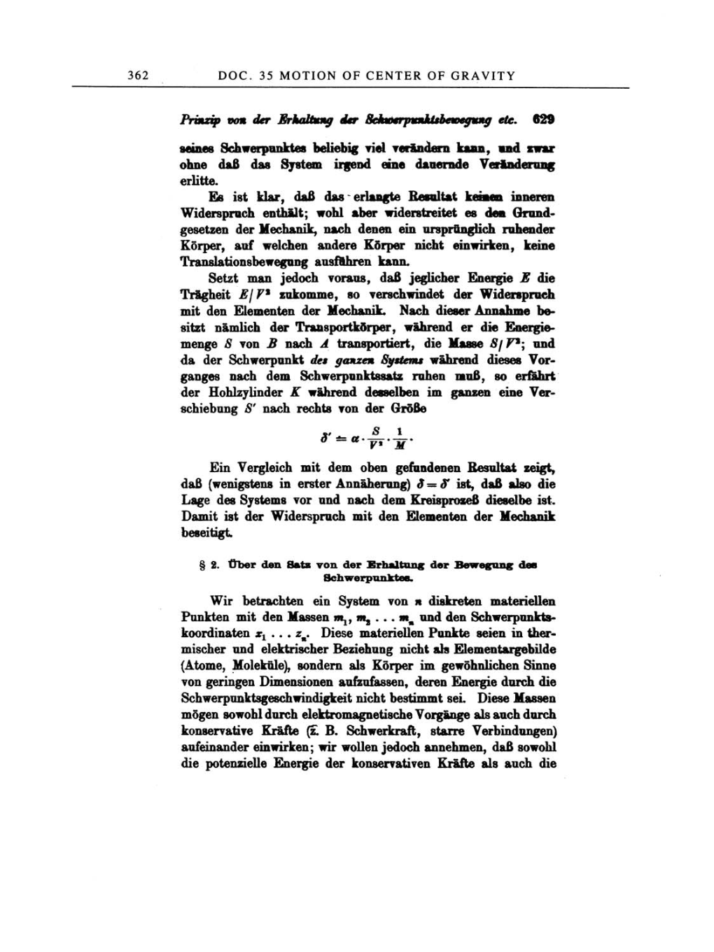 Volume 2: The Swiss Years: Writings, 1900-1909 page 362