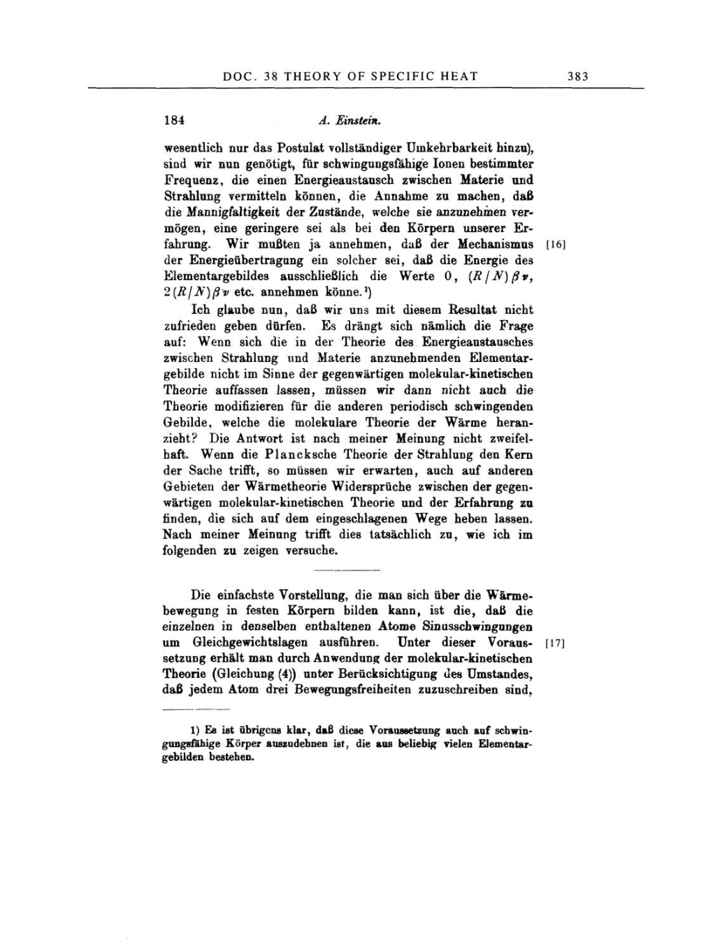 Volume 2: The Swiss Years: Writings, 1900-1909 page 383