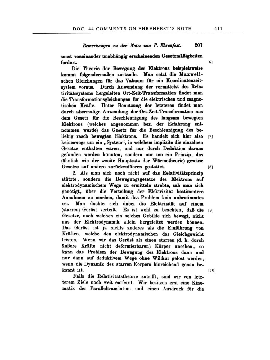 Volume 2: The Swiss Years: Writings, 1900-1909 page 411