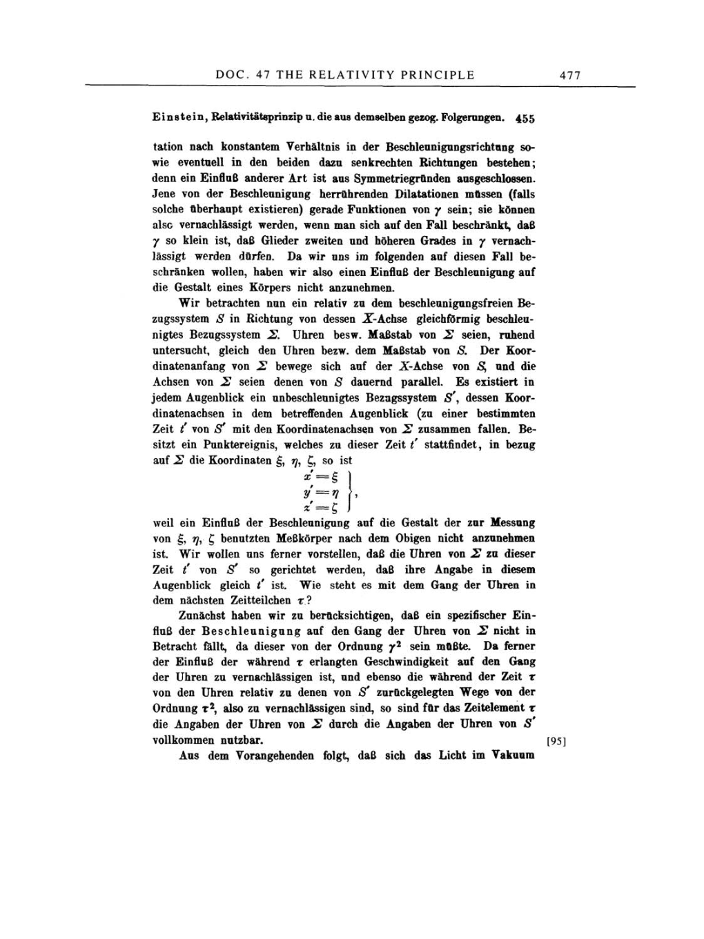 Volume 2: The Swiss Years: Writings, 1900-1909 page 477