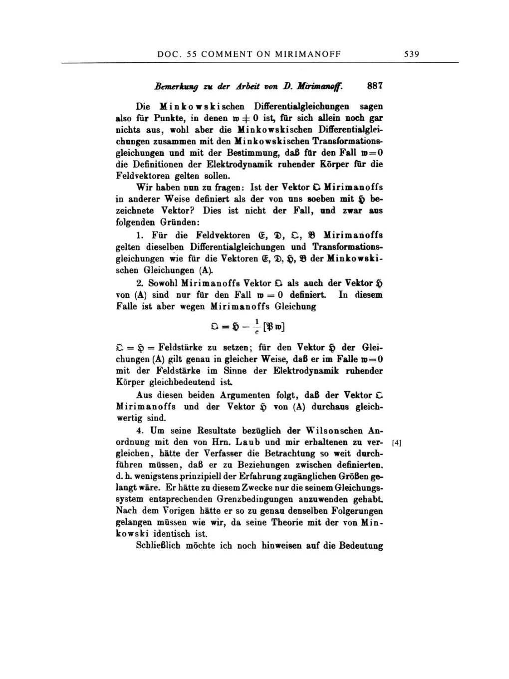 Volume 2: The Swiss Years: Writings, 1900-1909 page 539