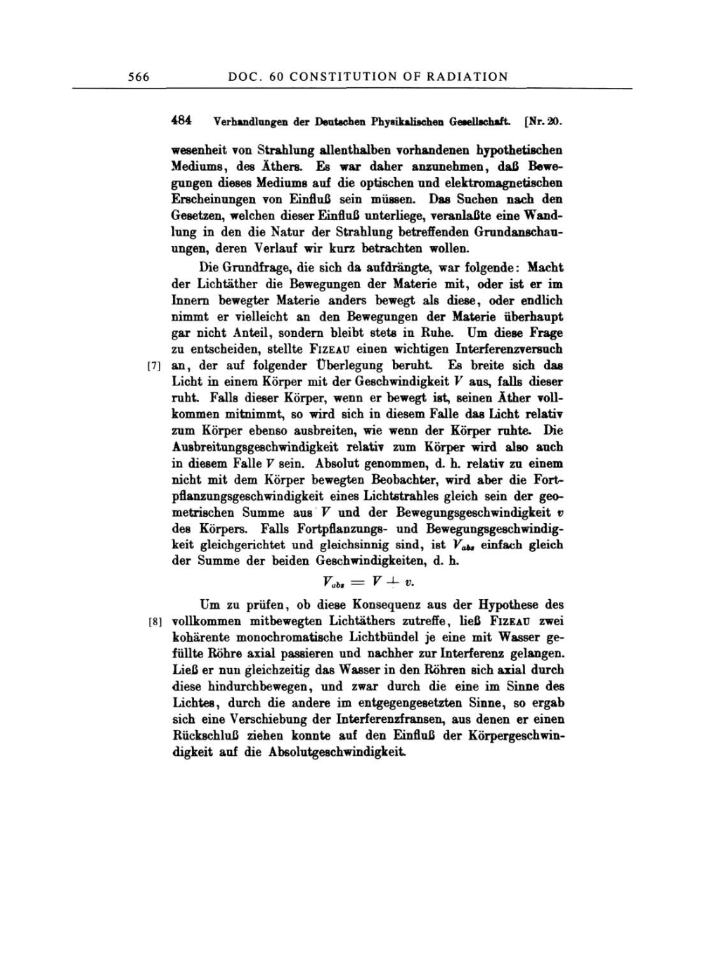 Volume 2: The Swiss Years: Writings, 1900-1909 page 566