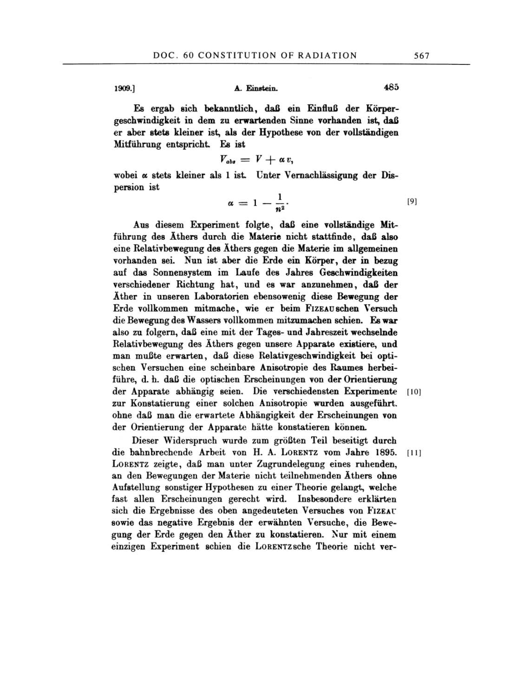 Volume 2: The Swiss Years: Writings, 1900-1909 page 567