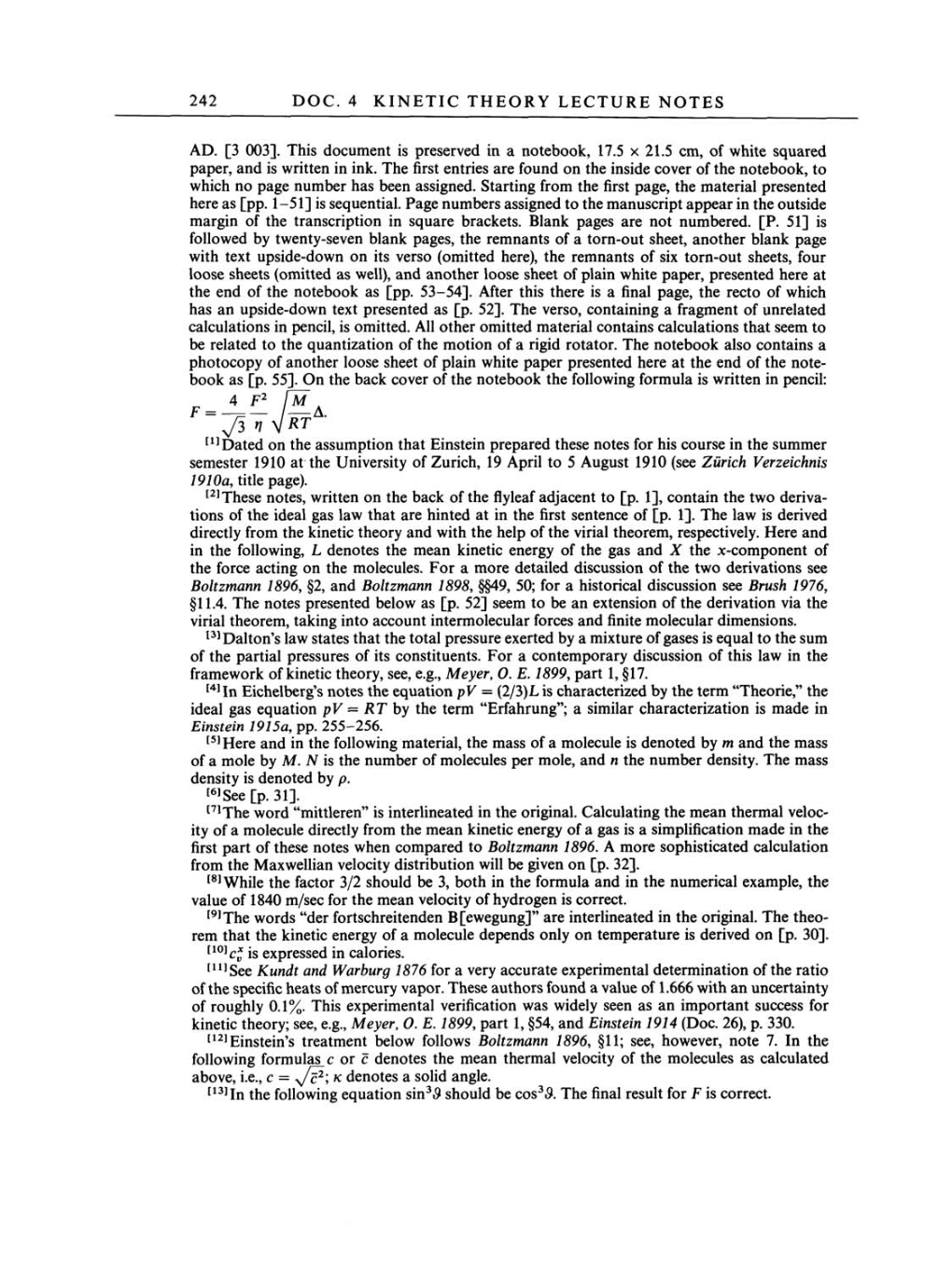 Volume 3: The Swiss Years: Writings 1909-1911 page 242