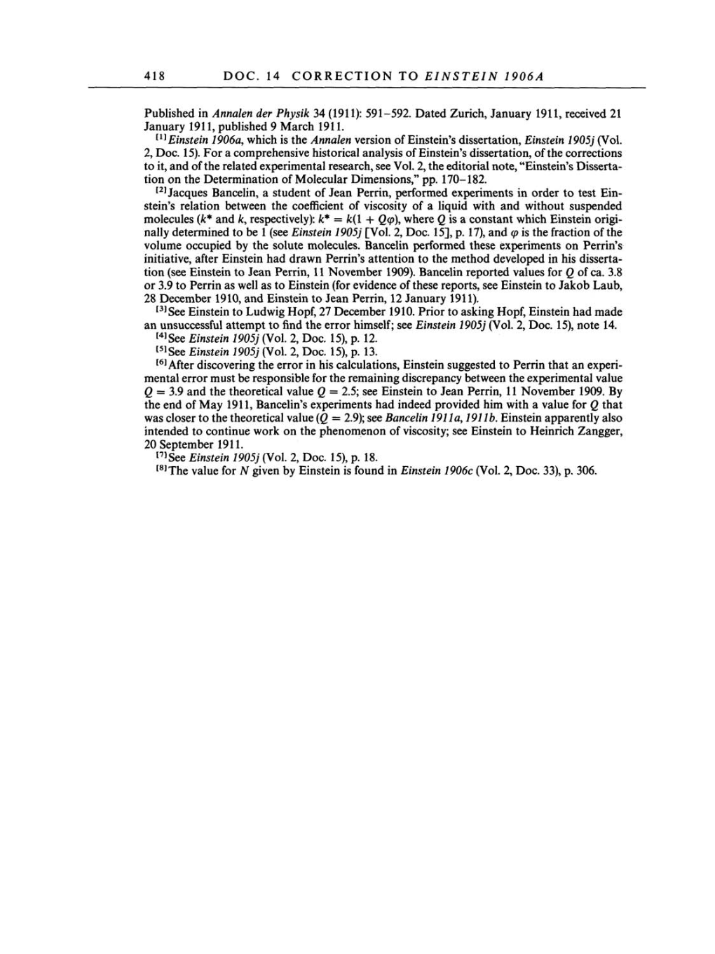 Volume 3: The Swiss Years: Writings 1909-1911 page 418
