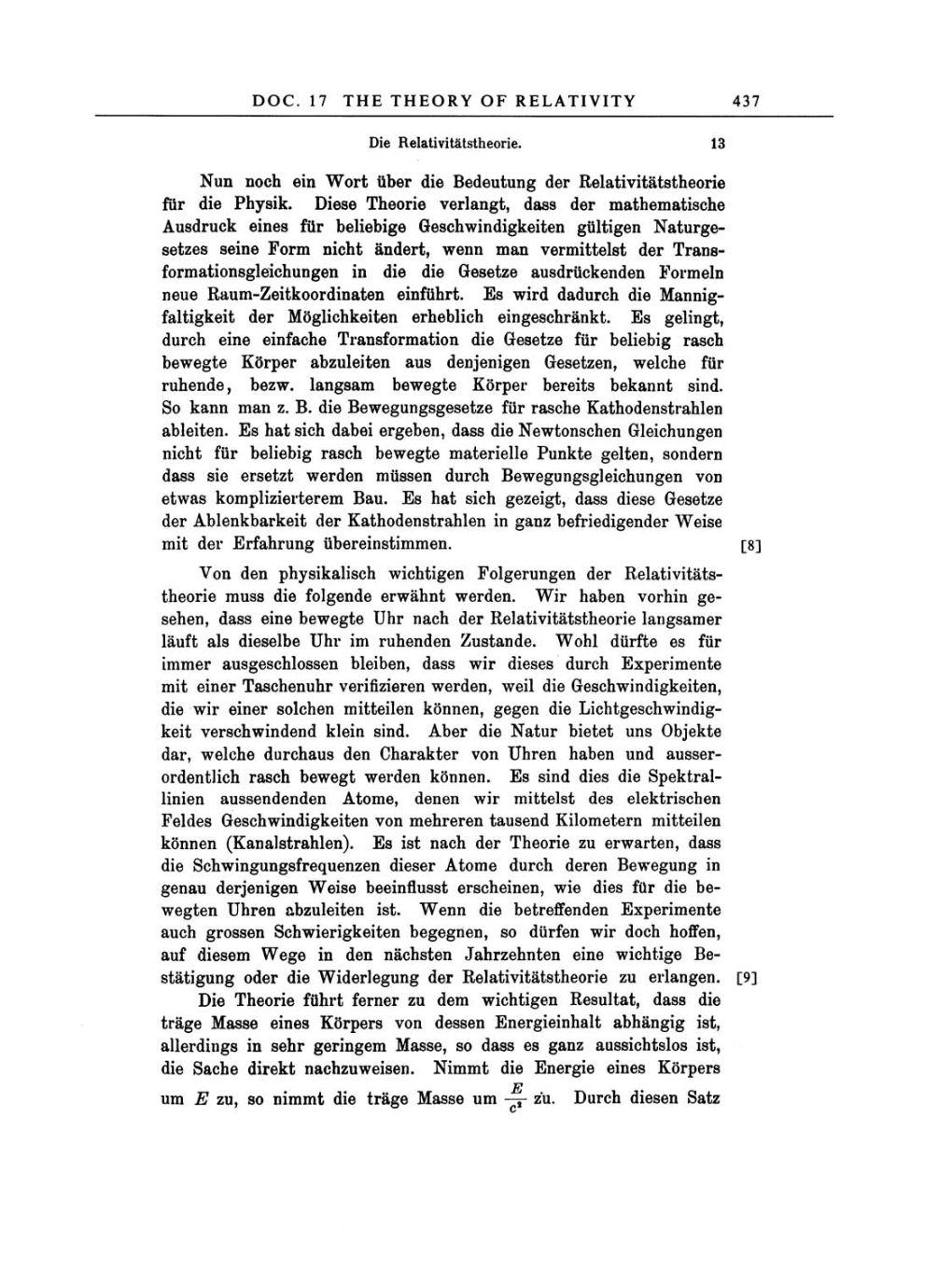 Volume 3: The Swiss Years: Writings 1909-1911 page 437