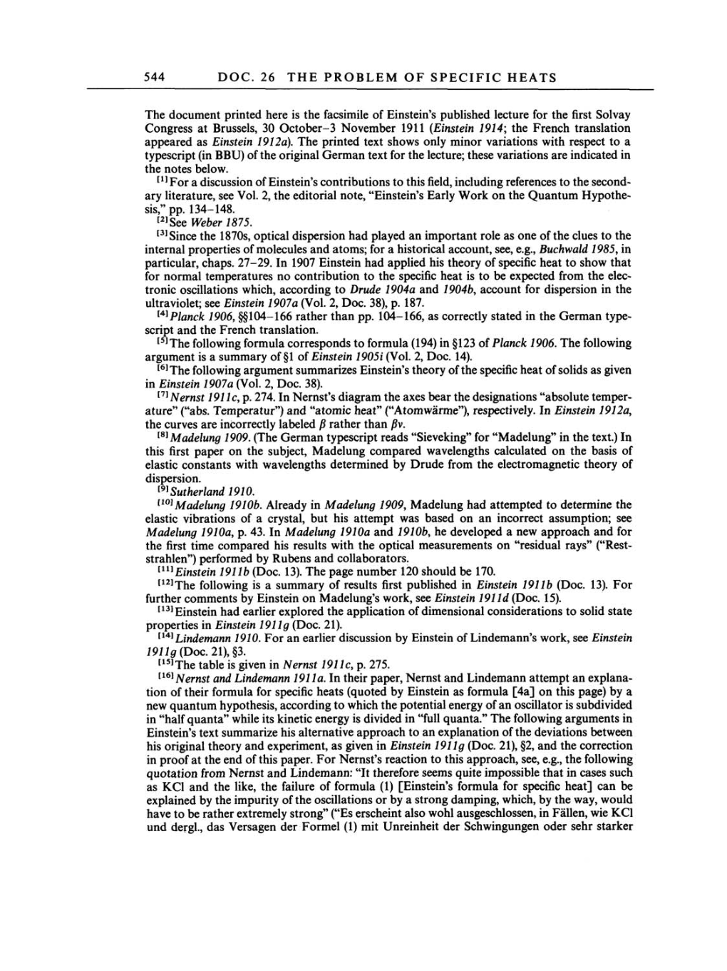 Volume 3: The Swiss Years: Writings 1909-1911 page 544