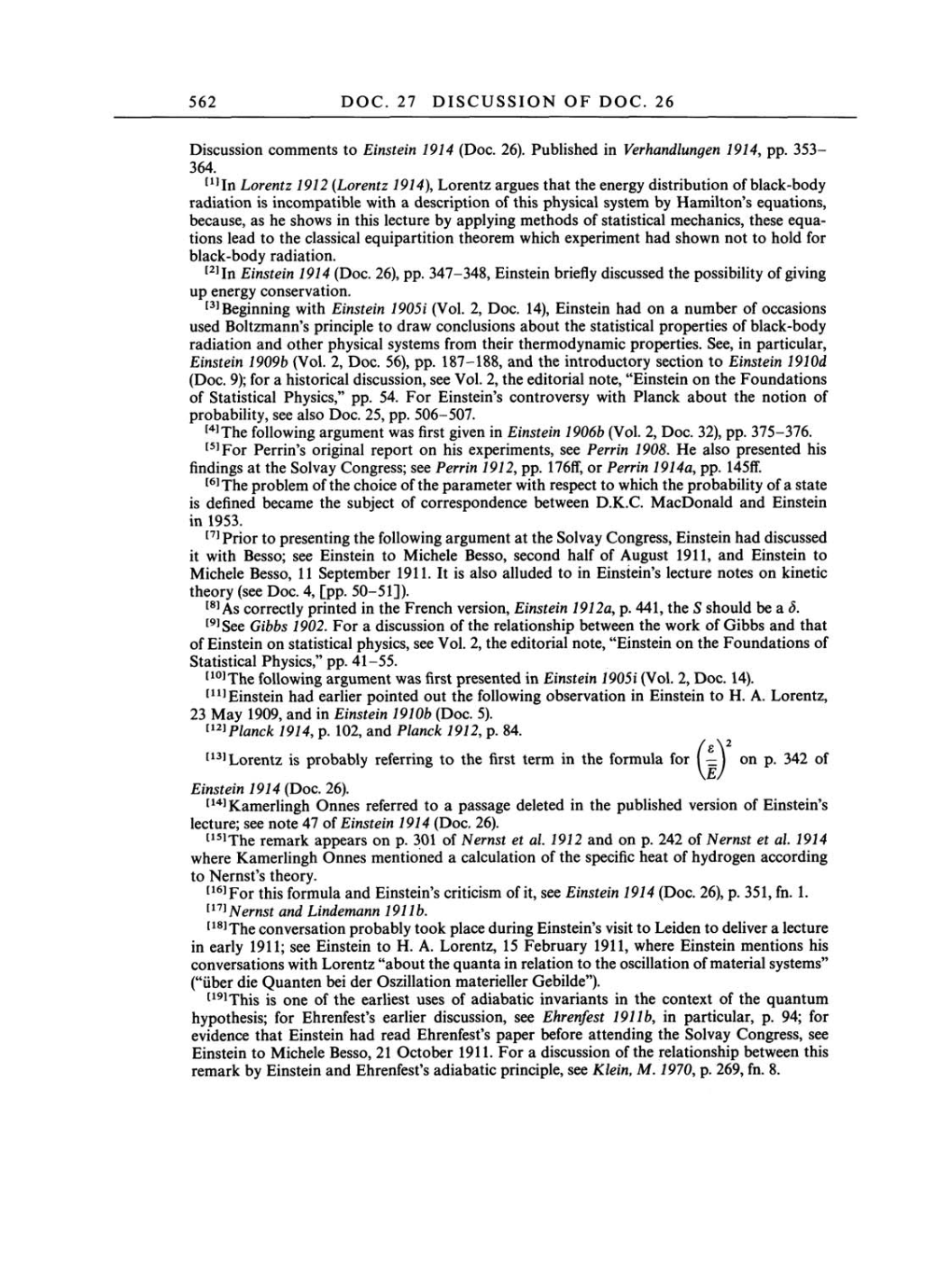 Volume 3: The Swiss Years: Writings 1909-1911 page 562