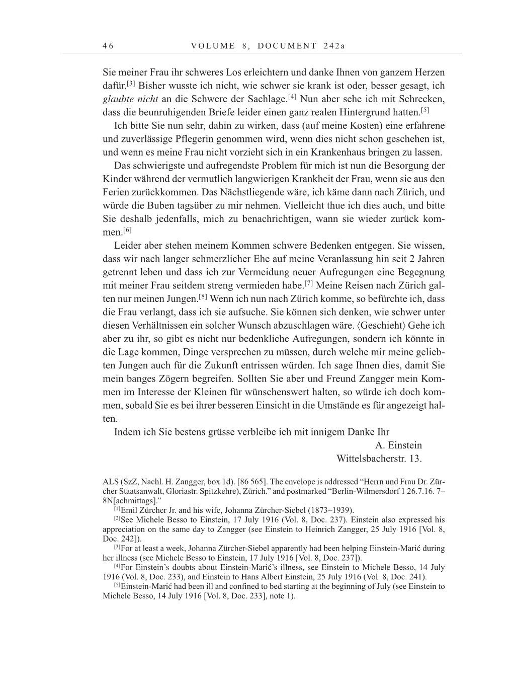 Volume 10: The Berlin Years: Correspondence May-December 1920 / Supplementary Correspondence 1909-1920 page 46