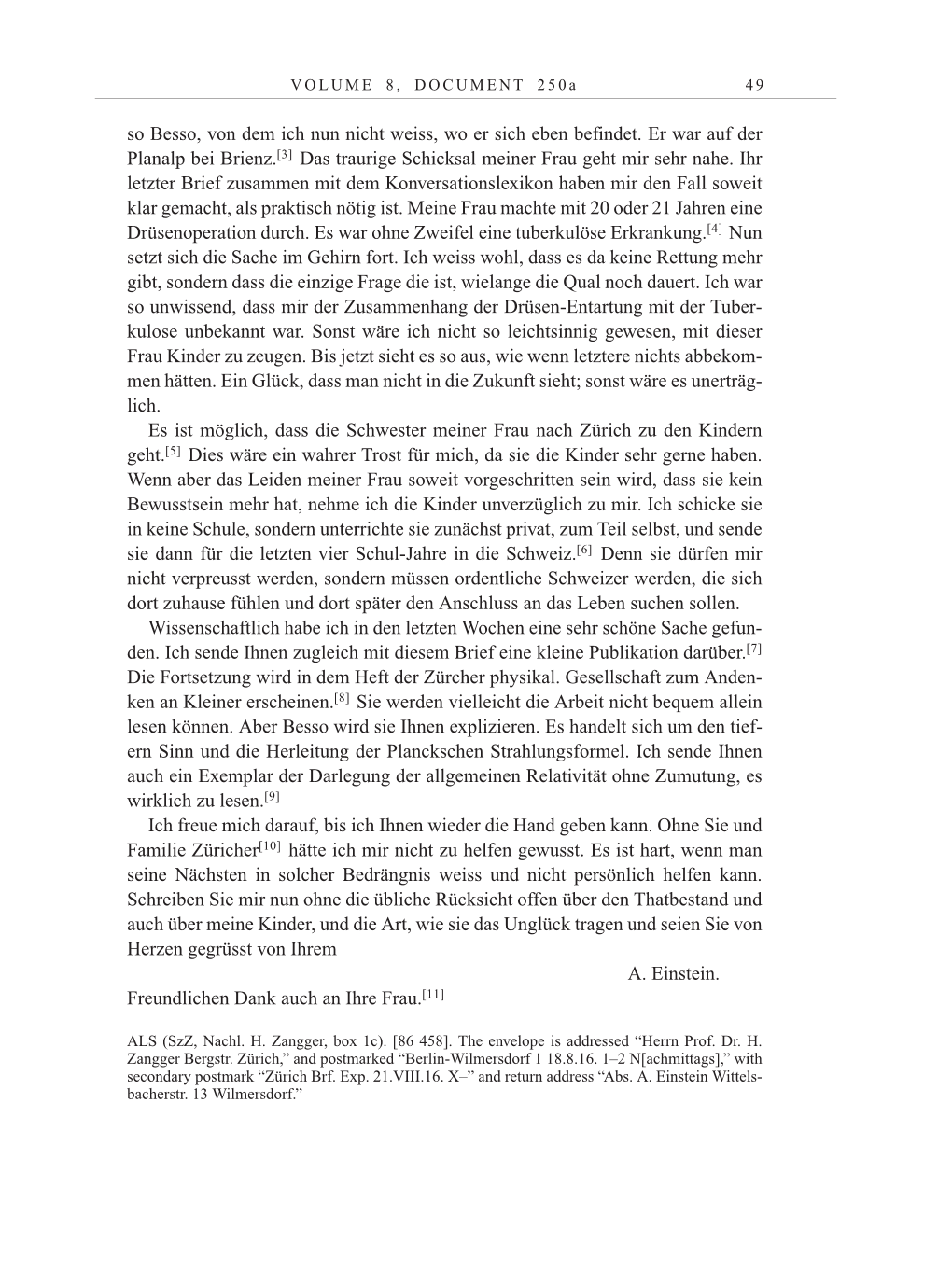 Volume 10: The Berlin Years: Correspondence May-December 1920 / Supplementary Correspondence 1909-1920 page 49