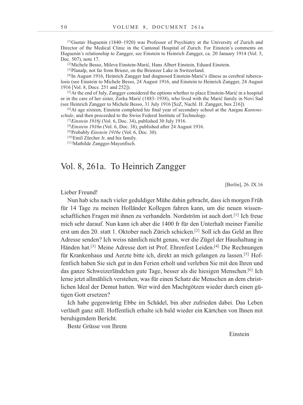Volume 10: The Berlin Years: Correspondence May-December 1920 / Supplementary Correspondence 1909-1920 page 50