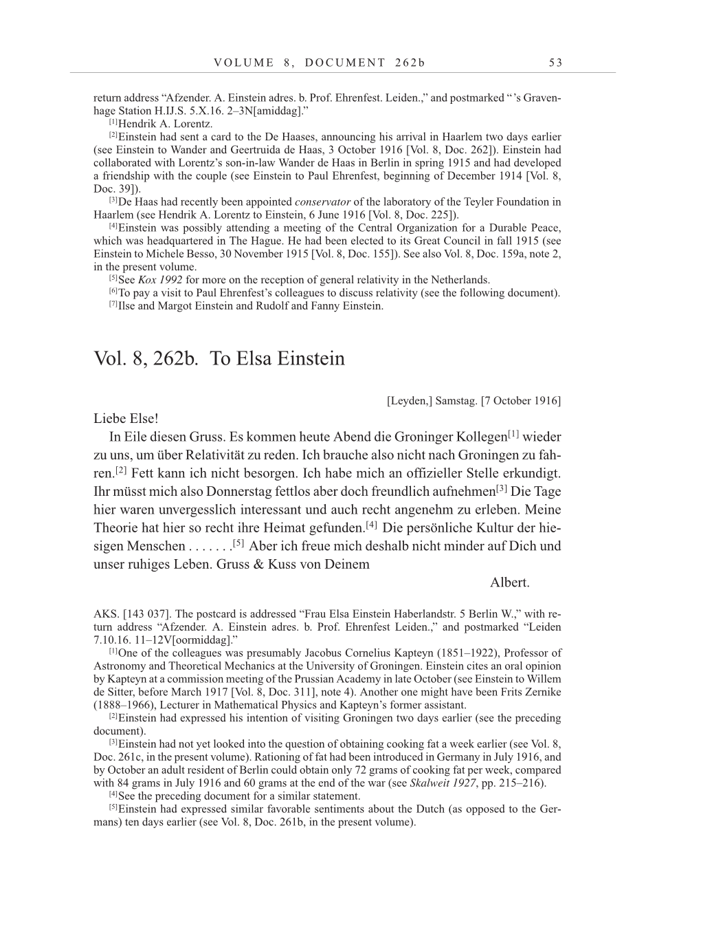 Volume 10: The Berlin Years: Correspondence May-December 1920 / Supplementary Correspondence 1909-1920 page 53