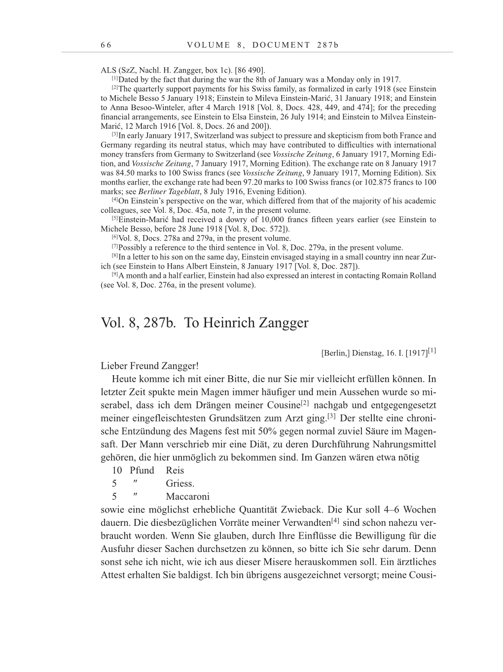 Volume 10: The Berlin Years: Correspondence May-December 1920 / Supplementary Correspondence 1909-1920 page 66