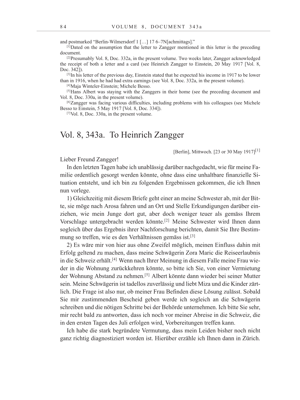 Volume 10: The Berlin Years: Correspondence May-December 1920 / Supplementary Correspondence 1909-1920 page 84