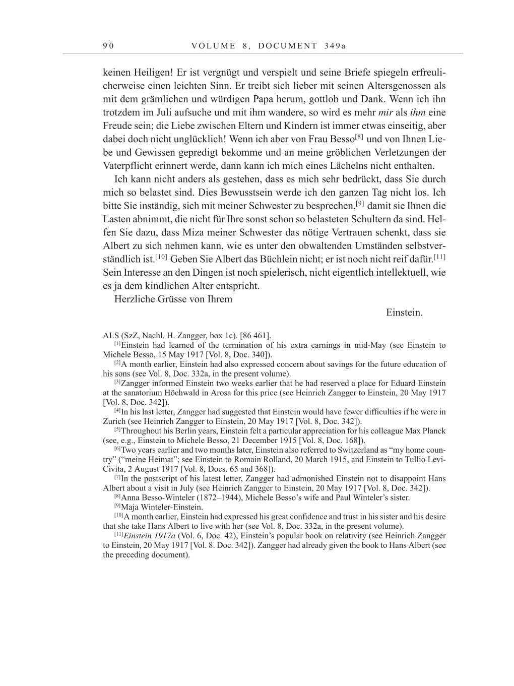 Volume 10: The Berlin Years: Correspondence May-December 1920 / Supplementary Correspondence 1909-1920 page 90