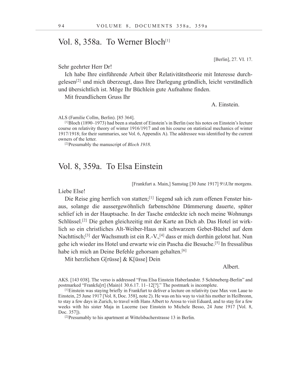 Volume 10: The Berlin Years: Correspondence May-December 1920 / Supplementary Correspondence 1909-1920 page 94