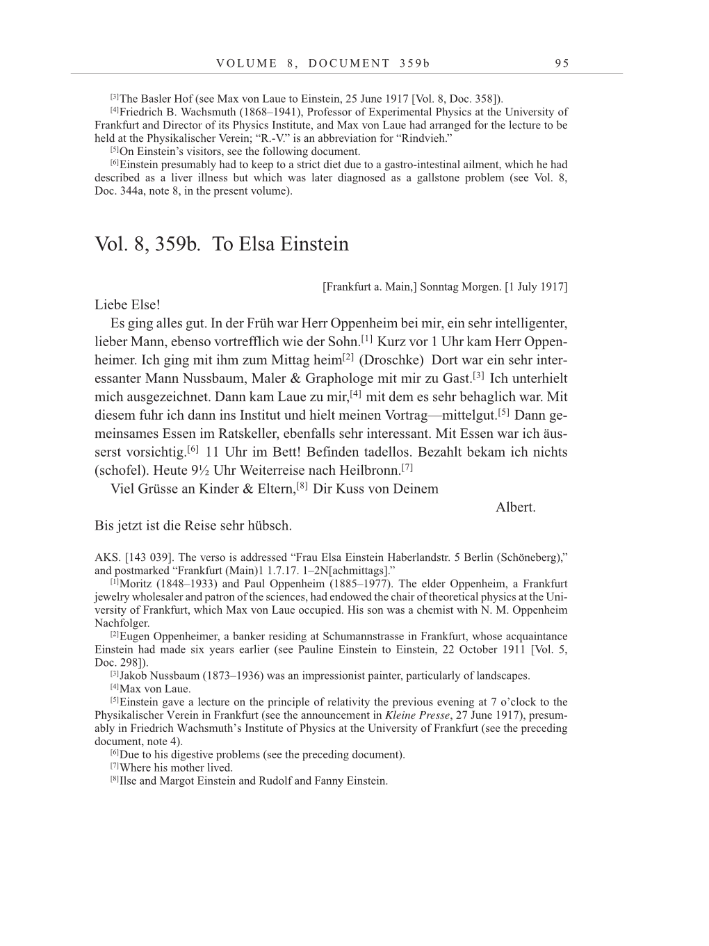 Volume 10: The Berlin Years: Correspondence May-December 1920 / Supplementary Correspondence 1909-1920 page 95