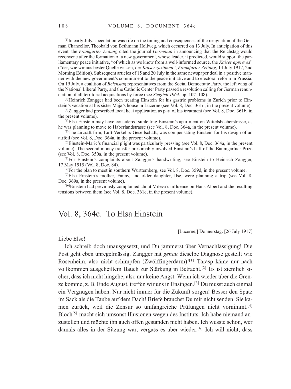 Volume 10: The Berlin Years: Correspondence May-December 1920 / Supplementary Correspondence 1909-1920 page 108