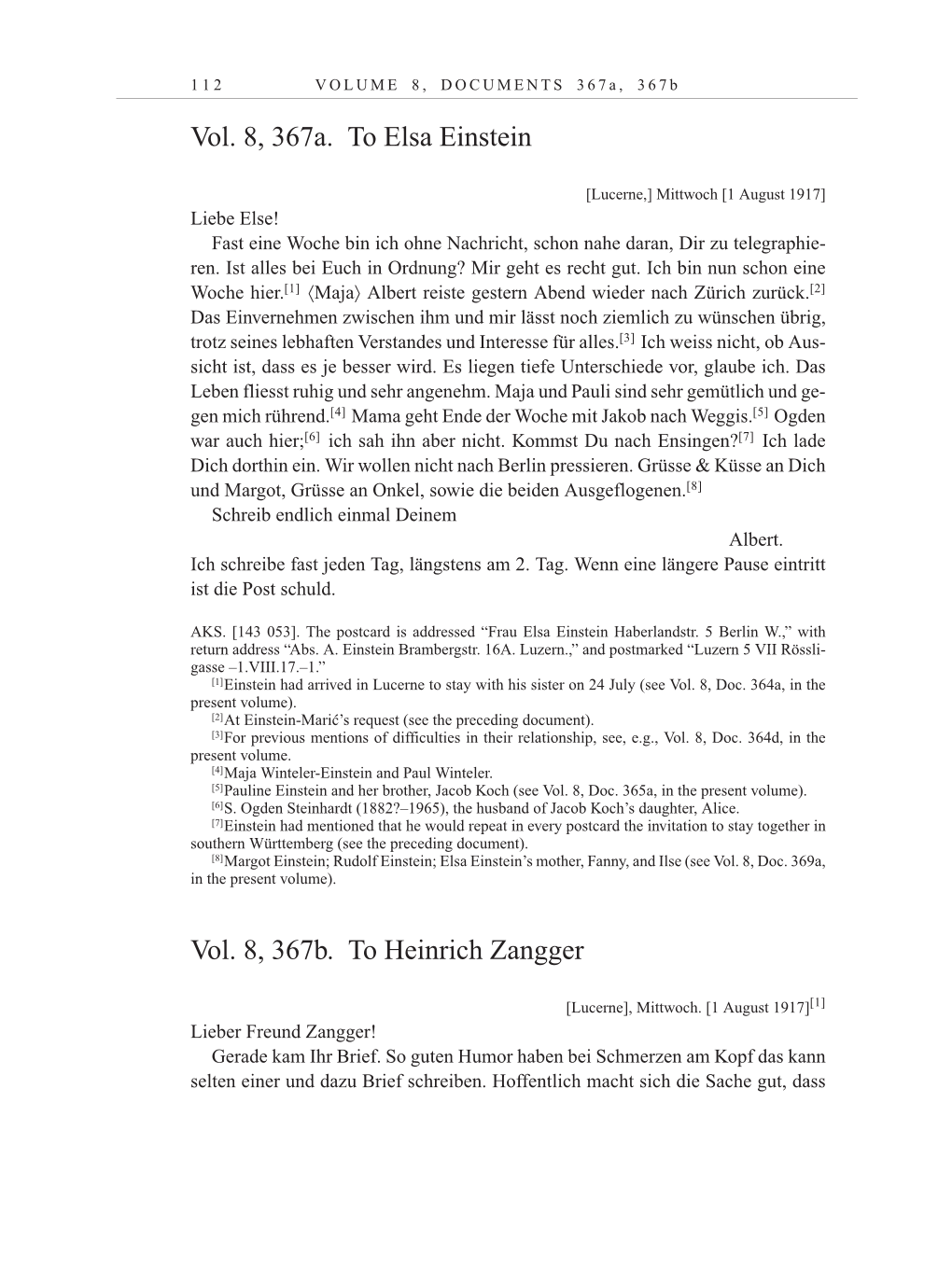 Volume 10: The Berlin Years: Correspondence May-December 1920 / Supplementary Correspondence 1909-1920 page 112