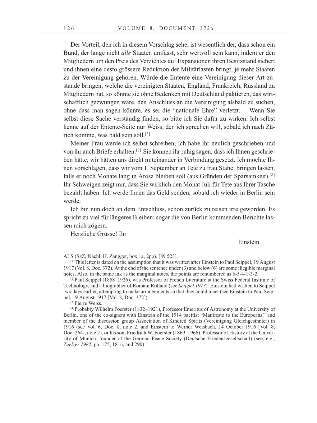 Volume 10: The Berlin Years: Correspondence May-December 1920 / Supplementary Correspondence 1909-1920 page 126