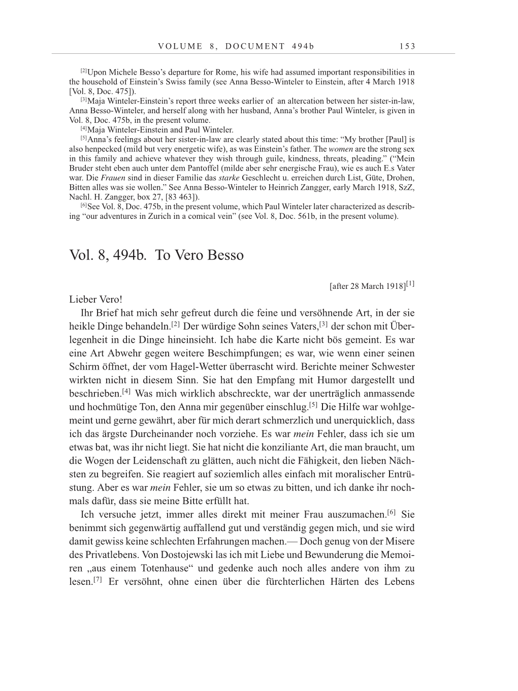 Volume 10: The Berlin Years: Correspondence May-December 1920 / Supplementary Correspondence 1909-1920 page 153