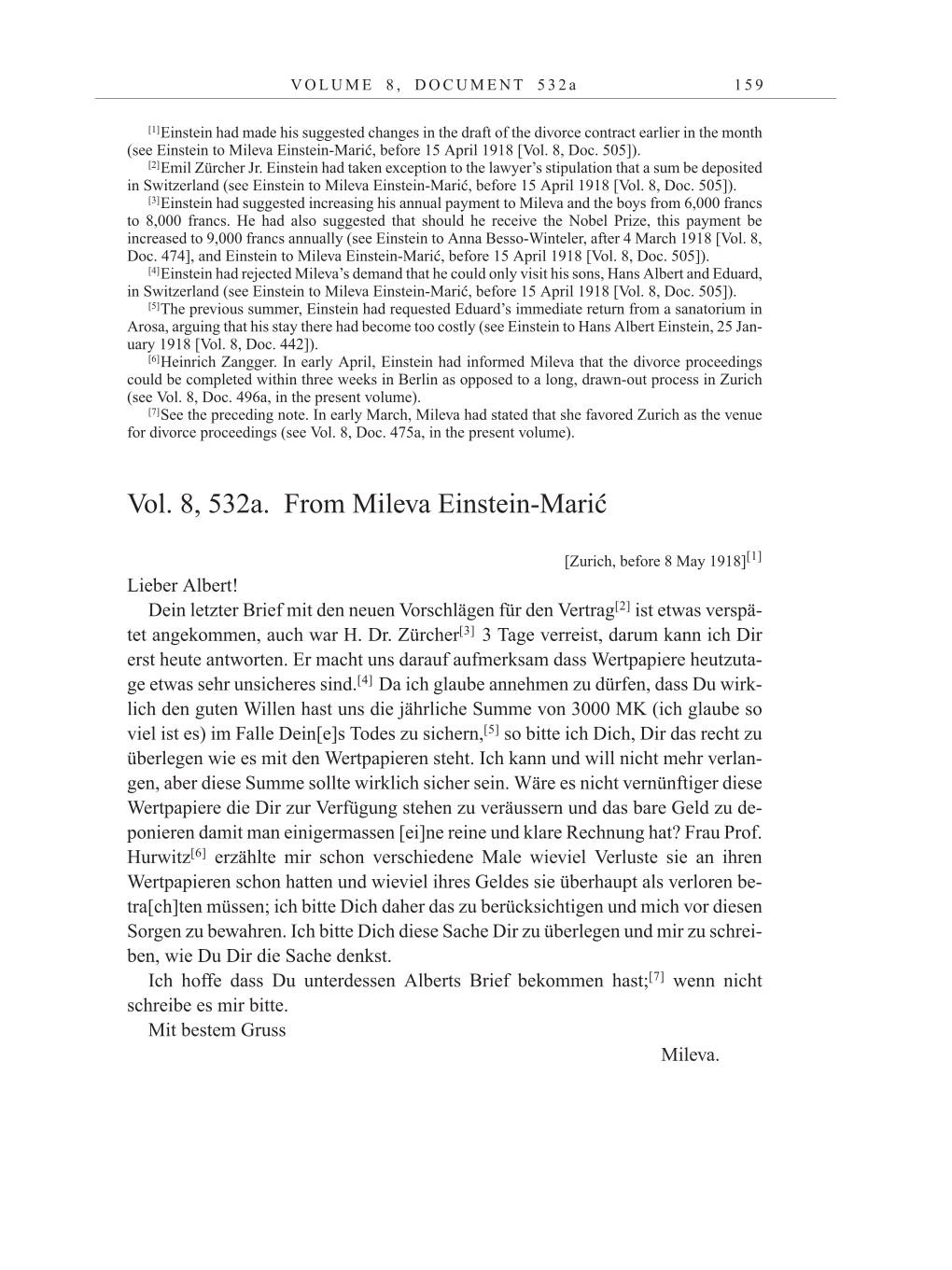 Volume 10: The Berlin Years: Correspondence May-December 1920 / Supplementary Correspondence 1909-1920 page 159