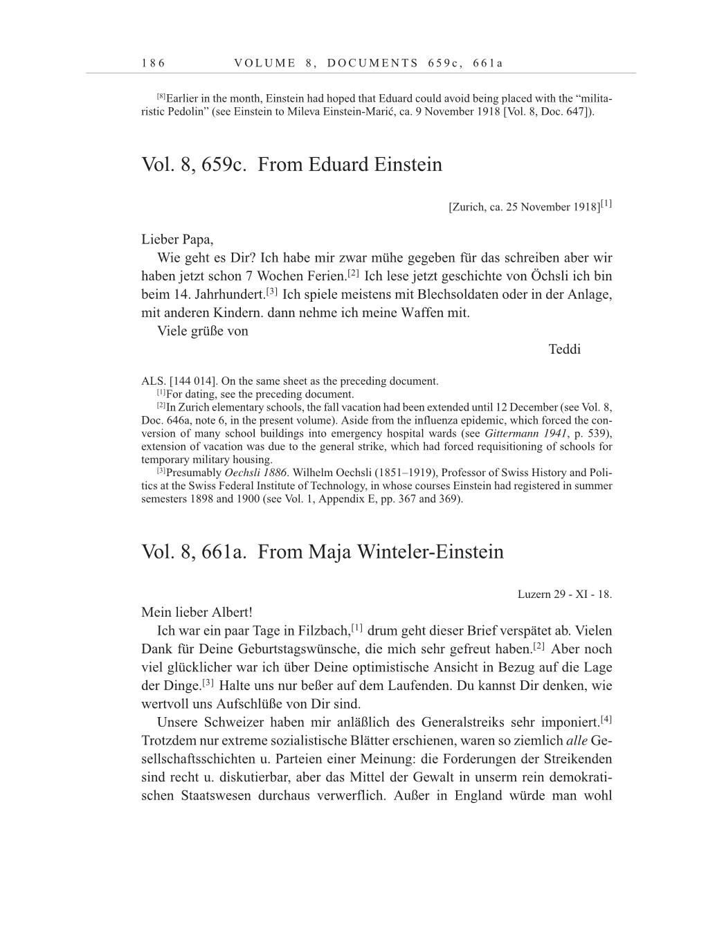 Volume 10: The Berlin Years: Correspondence May-December 1920 / Supplementary Correspondence 1909-1920 page 186