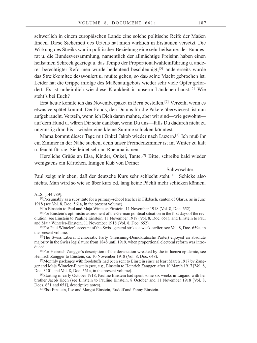 Volume 10: The Berlin Years: Correspondence May-December 1920 / Supplementary Correspondence 1909-1920 page 187