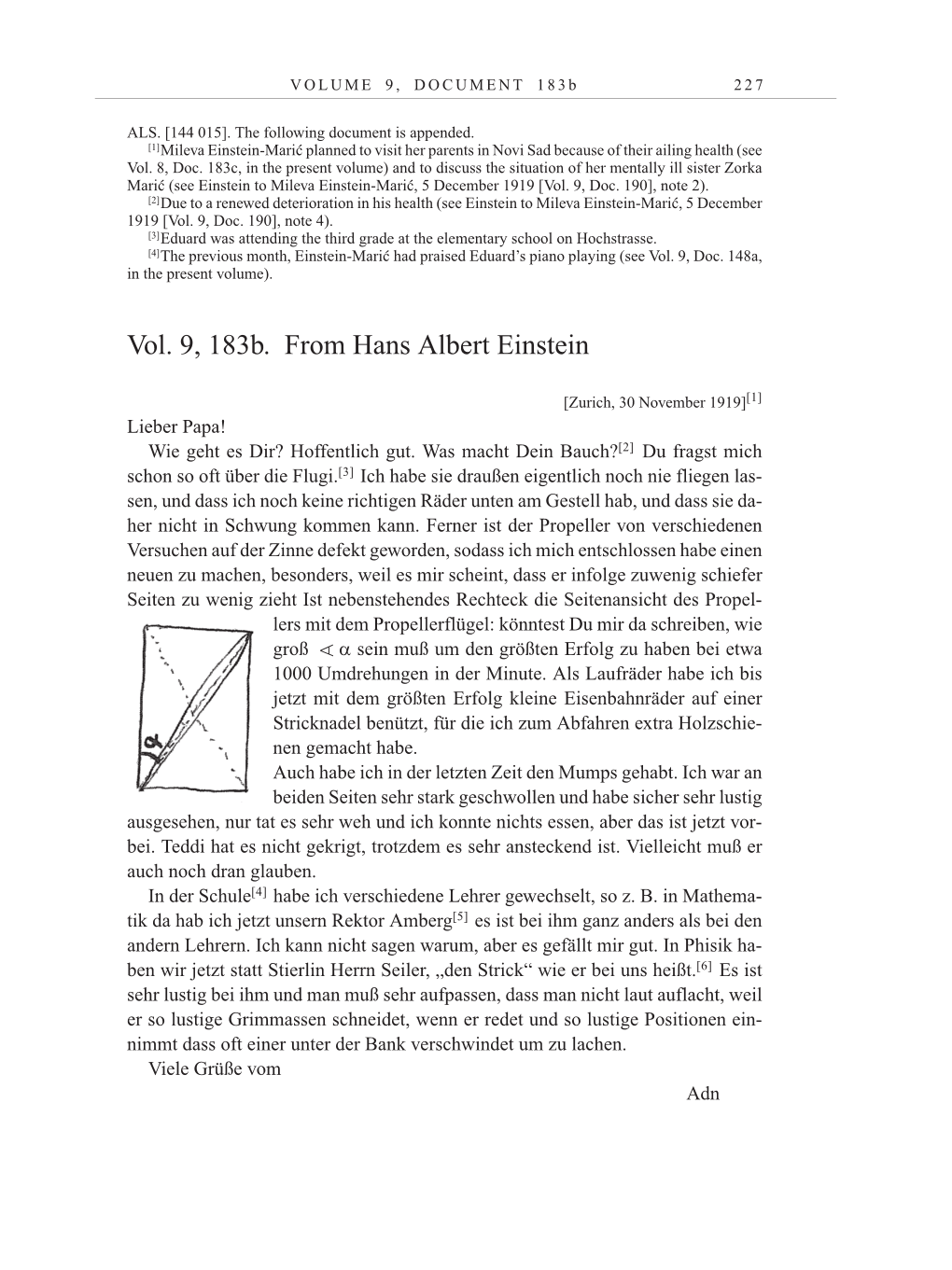 Volume 10: The Berlin Years: Correspondence May-December 1920 / Supplementary Correspondence 1909-1920 page 227