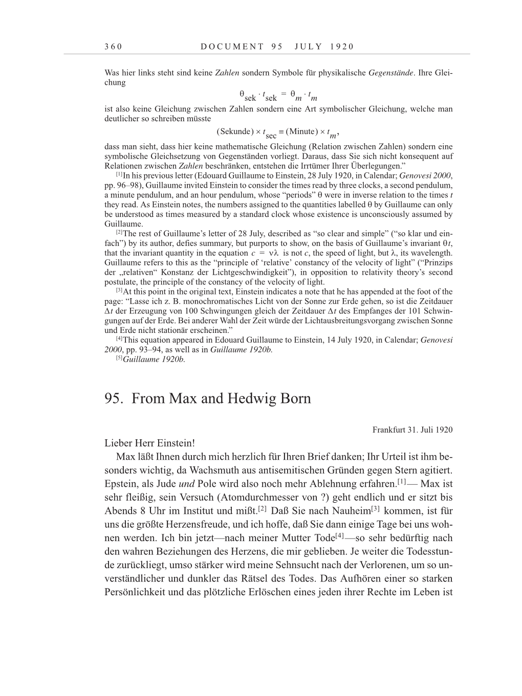 Volume 10: The Berlin Years: Correspondence May-December 1920 / Supplementary Correspondence 1909-1920 page 360