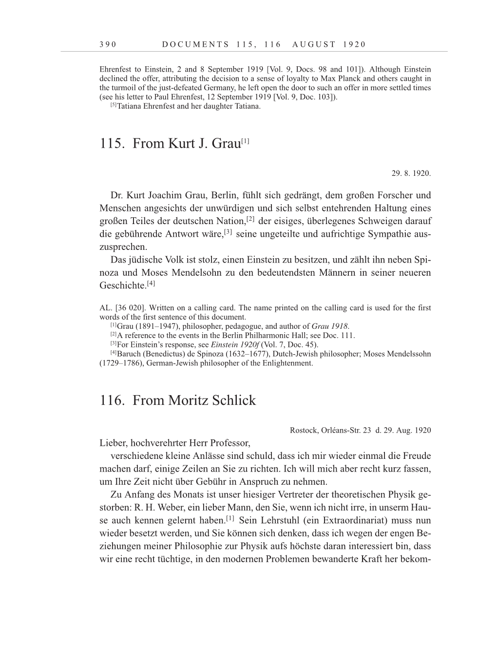 Volume 10: The Berlin Years: Correspondence May-December 1920 / Supplementary Correspondence 1909-1920 page 390