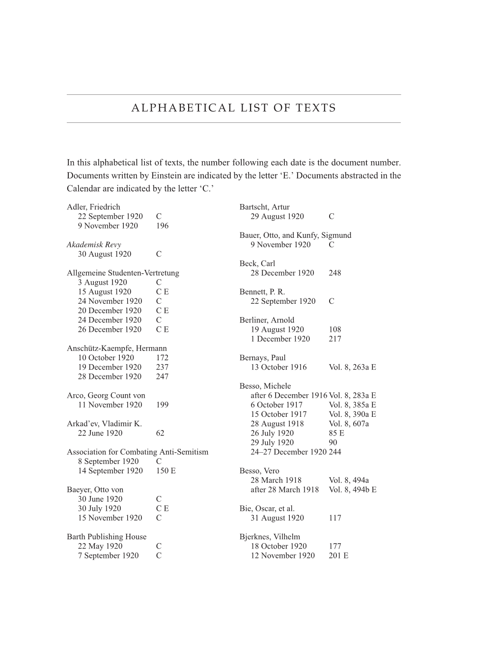 Volume 10: The Berlin Years: Correspondence May-December 1920 / Supplementary Correspondence 1909-1920 page 553