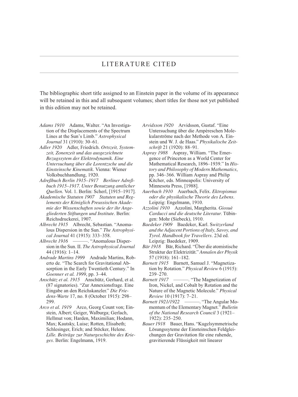 Volume 10: The Berlin Years: Correspondence May-December 1920 / Supplementary Correspondence 1909-1920 page 617