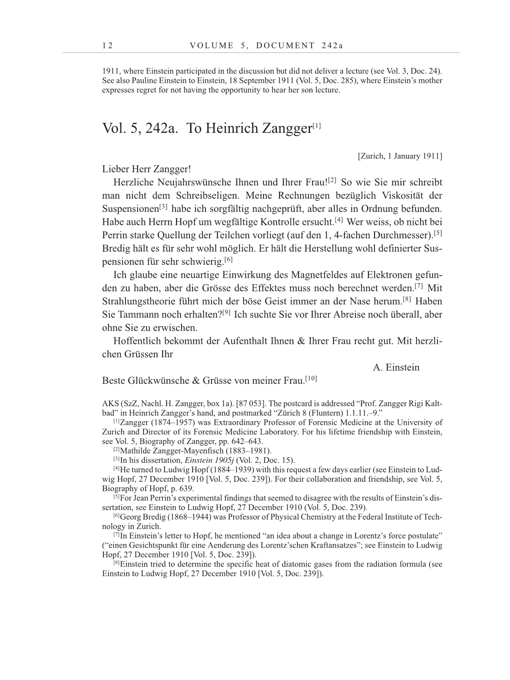 Volume 10: The Berlin Years: Correspondence May-December 1920 / Supplementary Correspondence 1909-1920 page 12