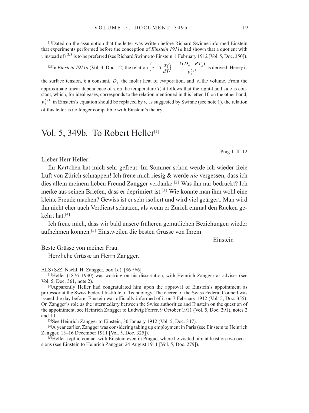 Volume 10: The Berlin Years: Correspondence May-December 1920 / Supplementary Correspondence 1909-1920 page 19