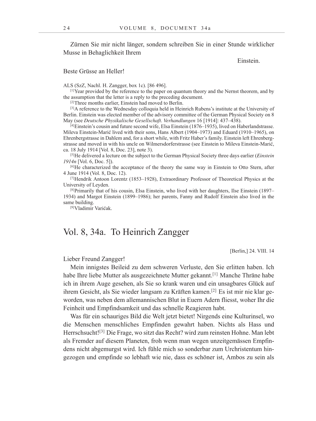 Volume 10: The Berlin Years: Correspondence May-December 1920 / Supplementary Correspondence 1909-1920 page 24