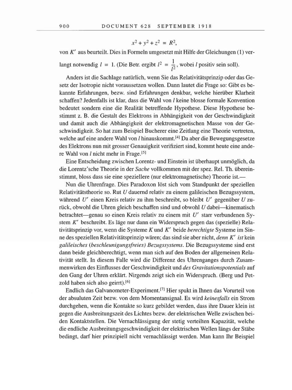 Volume 8, Part B: The Berlin Years: Correspondence 1918 page 900