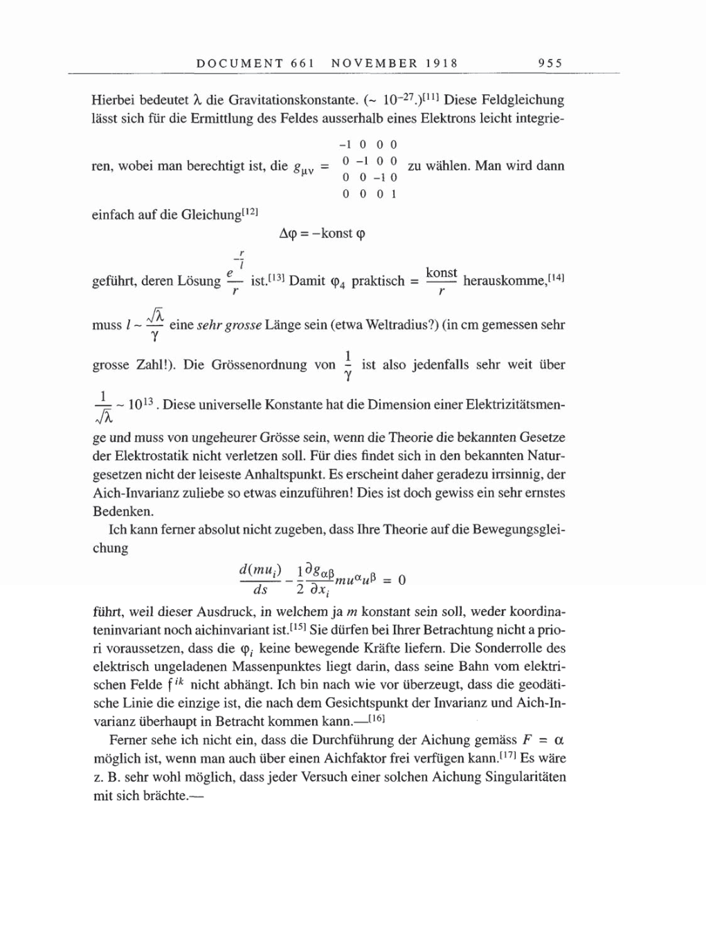 Volume 8, Part B: The Berlin Years: Correspondence 1918 page 955