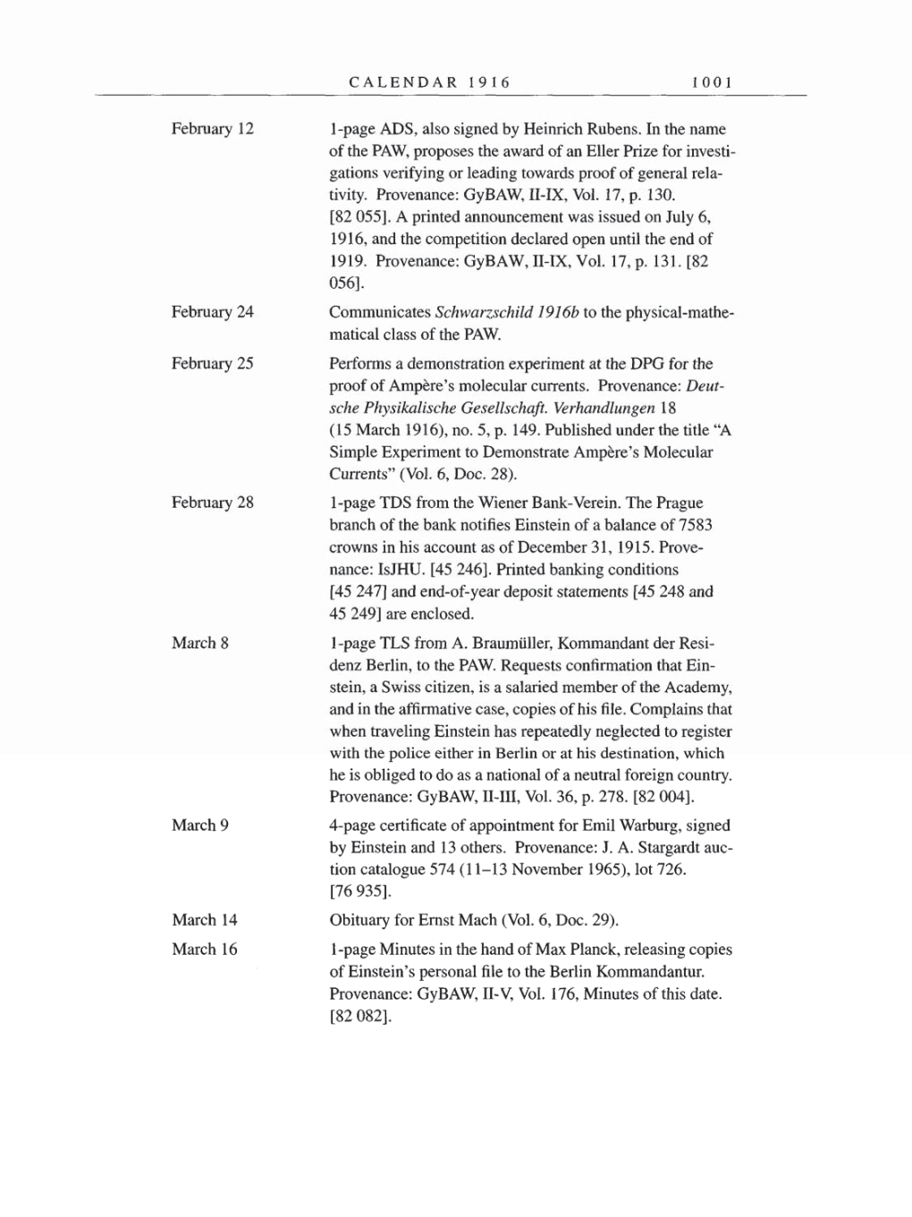 Volume 8, Part B: The Berlin Years: Correspondence 1918 page 1001