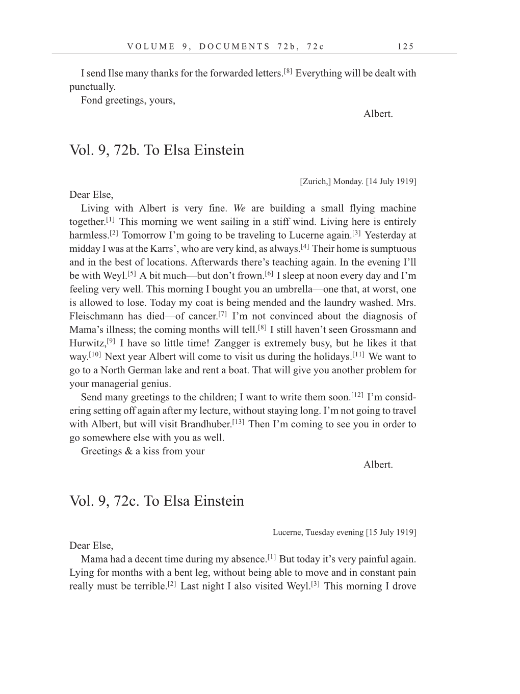 Volume 10: The Berlin Years: Correspondence, May-December 1920, and Supplementary Correspondence, 1909-1920 (English translation supplement) page 125