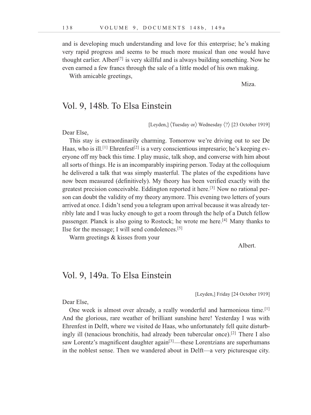 Volume 10: The Berlin Years: Correspondence, May-December 1920, and Supplementary Correspondence, 1909-1920 (English translation supplement) page 138