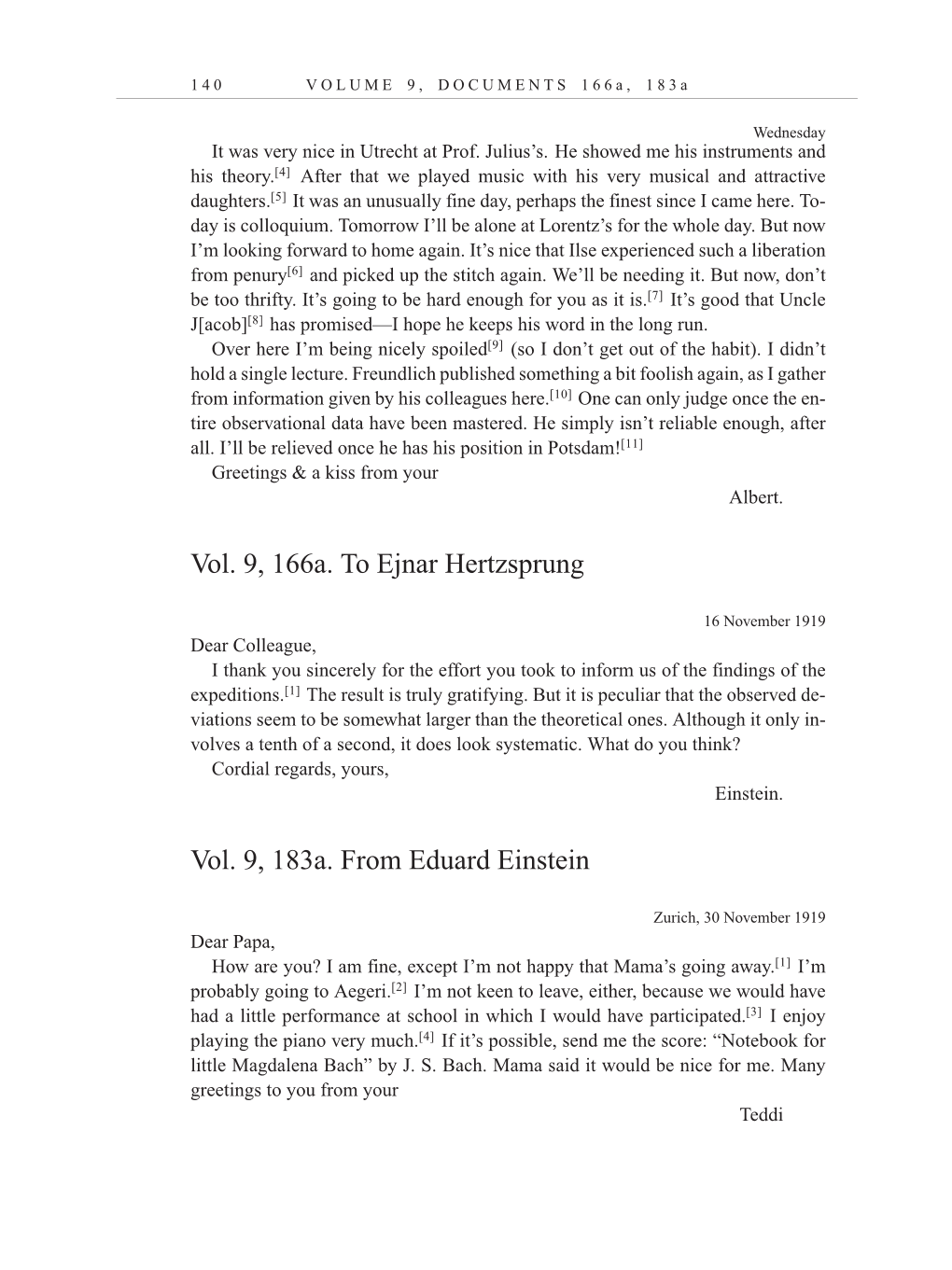 Volume 10: The Berlin Years: Correspondence, May-December 1920, and Supplementary Correspondence, 1909-1920 (English translation supplement) page 140