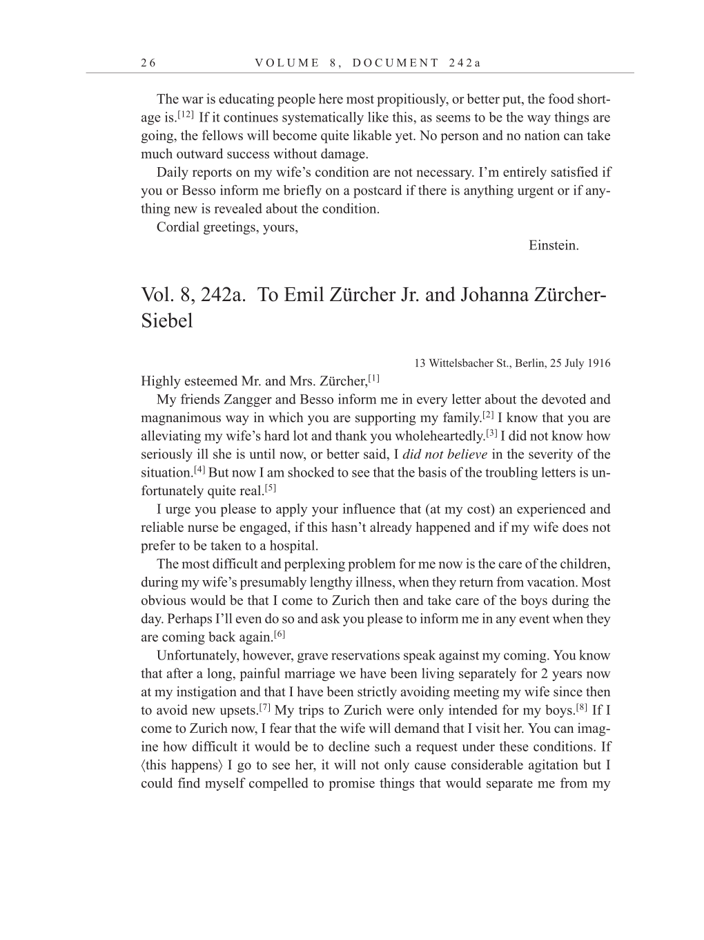 Volume 10: The Berlin Years: Correspondence, May-December 1920, and Supplementary Correspondence, 1909-1920 (English translation supplement) page 26